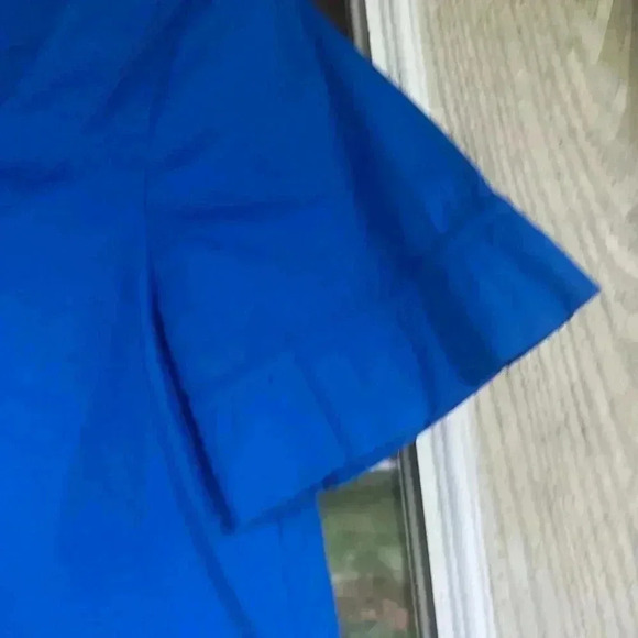 NWT  Theory Shift Dress Size 2 Royal Blue Business Workwear Capsule Wardrobe - Picture 3 of 4